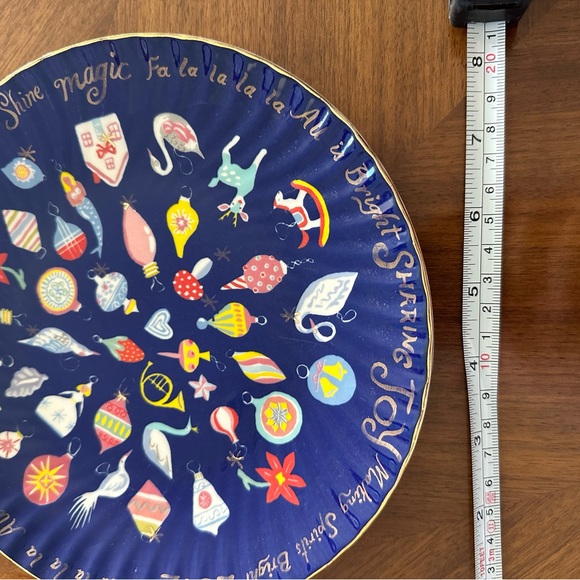 Danelle kroll x Anthropologie 🫶 Joy to the world plate - Picture 6 of 14